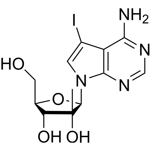 4-Amino-5-iodo-7-(2-β-C-methyl-β-D-ribofuranosyl)-7H-pyrrolo[2,3-d]pyrimidine 847551-49-9